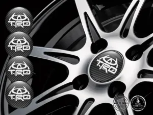 Toyota TRD Badge Ruota Alta Qualità Quantum Prism